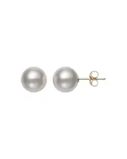 Bloomingdale's Fine Collection Akoya Cultured Pearl Stud Earrings in 14K Yellow Gold