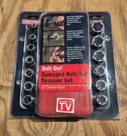 Craftsman Bolt-Out Extractor Remover, 13 Pc Set, Damaged Bolt Nut Stud 52162 USA