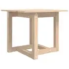 Solid Wood Pine Coffee Table Bedside Table 110x55x45 cm/50x50x45 cm vidaXL