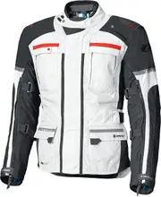 Held Carese Evo, textile jacket Gore-Tex , color: Light Grey/Black/Red , size: 6XL