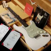 Fender Custom Shop Master Built 1961 Stratocaster NOS White Blonde by Kyle Mcmil
