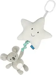 BCOATH Stroller Hanging Animal Wind Chime for Months Safe and Skin Friendly Rattle Cute Animal Design for Boys and Stroller Accessory