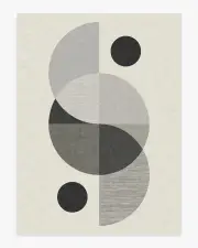 275' x 365' | Machine Washable Runner Rug | Kid & Pet Friendly | Indoor Rug | Villette Greyscale Flatwoven Rug by Nina Takesh | Ruggable