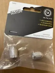 Sunlite silver bmx valve caps GT04046