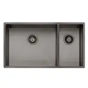 OLIVERI Spectra 1 & 1/2 Bowl Sink - Gunmetal SB35GM