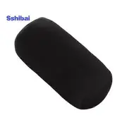 Cylindrical Pillow - Built-in Foam Particles - Microbead Roll Sofa Cushion black