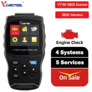 VT100 Automotive OBD2 Scanner Code Reader Diagnostic Scan Tool ABS SRS SAS Reset
