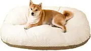 Washable Dog and Cat Bed for Large Medium Small Dogs and Cats, Rectangle Washable Sleeping Puppy Bed, Comfy Dog and Cat Calming Cuddler Bed, Ultra Soft Washable Cushion Bed for Dog and Cat <20KG
