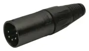 5 PIN MALE XLR PLUG CONNECTOR - FC6161