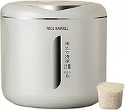 Rice Container - Pantry Storage Containers | 10kg Airtight Rice Dispenser | Moisture Resistant Rice Container with Lid | Double Sealed Rice Storage Box | Food Storage Containers for Rice, Cereals