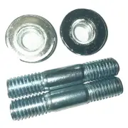 Chainsaw Bar Nuts Outdoor Parts Yard & Bar Studs /Bolts 4pcs Set 62cc Accs
