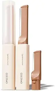 Eyebrow Razor for Women, Dermaplaning Blades, Face Razors Trimmer Professional Hair Remover Tool Microfine Precision, Women's Face Shaver with Big & Small Exfoliation Blades