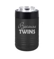 Can Bottle Cooler Insulated Drink Holder Because Twins Parent Mom Dad
