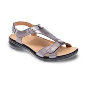 Revere Santa Monica Sandal - Gunmetal