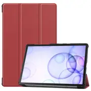 MCC For Samsung Galaxy Tab S9+ Plus 12.4" 2023 Smart Case Cover X810 X816 [Red Brown]
