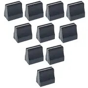 10PCS Black Slide Potentiometer Mixer Fader Knob Plastic Fader Cap Fader