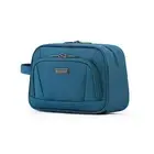 Tosca Oakmont Wet Pack Ballistic Fabric Travel Toiletry/Grooming Bag - Teal