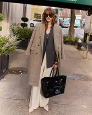 [Belle & Bloom] Wherever I Go Tweed Coat - Brown