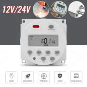 DC 12V Timer Switch Day/Week Digital Programmable Control LCD Time Relay AU
