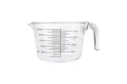 Daily Bake Borosilicate Glass 4-Cup/1L Measure Jug Baking/Cooking Clear