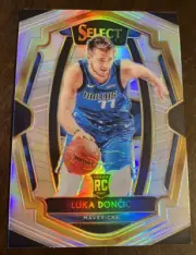LUKA DONCIC 2018/19 SELECT “SILVER” PRIZM PREMIER LEVEL ROOKIE CARD SP HOT