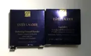 Qty 2 ESTEE LAUDER Perfecting Pressed Powder + Lucidity Transparent 0.1oz