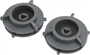 1 Pair Nab Hub Adapters for Studer for ReVox, for B67, for Akai, for Teac, for G8M2, 10 Inch Opener Universal Loading Device, Aluminium Nab Hub Adapter