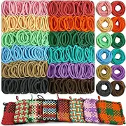 UCDRMA Loom Loops Refill for Potholder Weaving Loom Kit, 576PCS in 12 Morandi Colors Weaving Loom Refill Loops for 7″/10″ Loom to Make 16 Potholders, Stretchy Pot Holder Loops Set for 6+ Yrs Kids