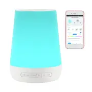Smart White Noise Machine Baby Sleep Sound Machine Colorful Night Lights 34 Soot