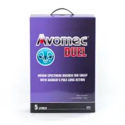 BI Avomec Duel Sheep 5 Litres Broad Spectrum Drench Sheep Roundworms Agri Farm