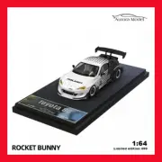 JAN 2025 Aurora Model TOYOTA 86 BLACK & WHITE FALKEN #86 ROCKET BUNNY 1/64