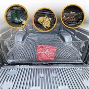 Envelope Truck Bed Style Mesh Cargo Net for Jeep Gladiator Rubicon Overland Sport 2020-2022 - Car Accessories - Premium Organizer and Storage - Vehicle Carrier Organizer for Jeep Gladiator