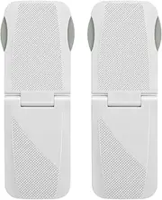 FYY 2 Pack Fridge Lock Refrigerator Lock with Strong Adhesive, Fridge Locks for Kids, Child Safety Locks, Cabinet Lock, Freezer Lock, Drawer Lock White