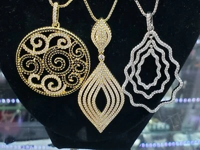WHOLESALE NEW 10 PCS Assorted Designer Jewelry Lot Necklaces Earrings BULK Luxur