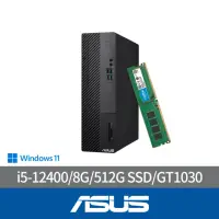 在飛比找momo購物網優惠-【ASUS 華碩】+16G記憶體組★i5 GT1030六核電