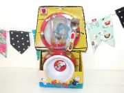 New Peanuts Snoopy 4pc Kids Me & My Pal Set Spoon Cup Dog Cat Bowl Woodstock