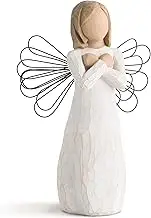 Willow Tree Sign for Love Angel, Sculpted Hand-Painted Figure