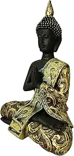 Outdoor Buddha Statue, Seated Buddha Statue Zen Garden Decor, Garden Sculptures, Buddha Sculpture, Outdoor Statues, Home Buddha Decor for Tabletop Decoration
