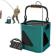 Bait Bucket - Live Fish Bucket, Angler Bait Storage | Large Capacity, Waterproof Fishing Carrier, 11l Waterproof Angling Container, Fish Transport Container for Camping Swimming Hiking