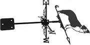 Happyyami Wind Vane Wind Direction Instrument Weather Vane for The Garden Outdoor Rooftop Chime Wind Direction Indicators Vane Ornament Roof Weather Vane Weather Vane Roof Mount