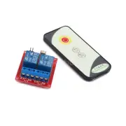 New 12V 2CH Wireless Remote Control Switch Infrared Control Module IR Receiver