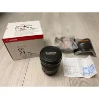 在飛比找蝦皮購物優惠-(現貨極新) 公司貨 Canon EF 24mm F1.4 