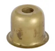 B&P Lamp 1 Inch Stamped Brass Candle Cup