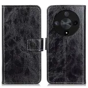 For Honor X9b 5G Case PU Leather Crazy Horse Texture Wallet Phobne Cover
