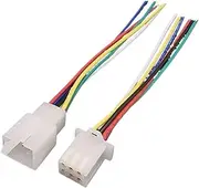 BWPEXZ 2.8mm 2/3/4/6/9 Pin Automotive Electrical Wire Connector Male Female Socket Cable Terminals Plug Kits Motorcycle Ebike Car(6Pin)