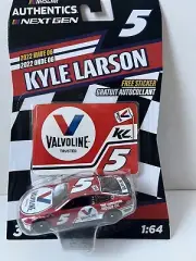 2022 Kyle Larson #5 Valvoline 1:64 Nascar Authentics Wave 6 New