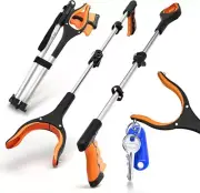 Reacher Grabber Pickup Tool, 32" Folding with Magnetic Tip