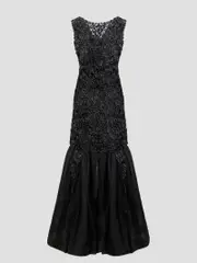 [Alberta Ferretti] Alberta Ferretti-Long Dresses Nero-Donna 42