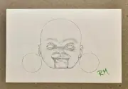 Demonic toys Original Artwork OOPSIE Famous Monsters Spooky Doll Full Moon SCARY