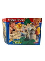 RARE Fisher Price Great Adventure SAND AND WATER CASTLE NEW OPEN BOX